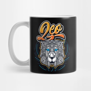 Zodiac LEO Fingerprint Series Mug